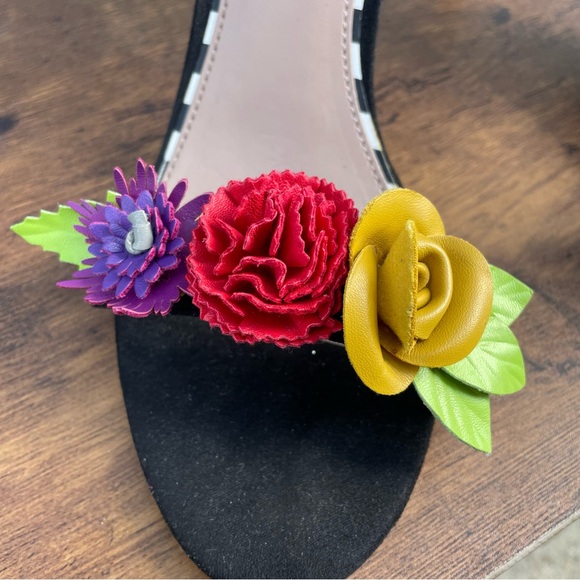 BETSY JOHNSON CUTEST EVER 3D FLOWERY HIGH HEELS 9 - Picture 9 of 16